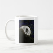 Bestie bei Vollmond Kaffeetasse (Links)