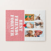 Bestie BESTE FREUNDIN Girls Foto Collage Geschenk  Puzzle (Horizontal)