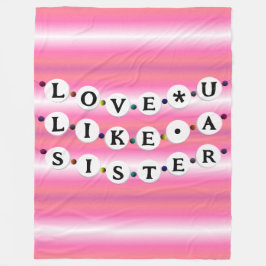 Bestie Bracelet - Freundschaftsgestaltung (18 Perl Fleecedecke