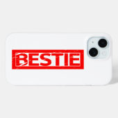 Bestie Briefmarke Case-Mate iPhone Hülle (Rückseite (Horizontal))