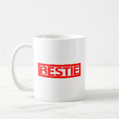 Bestie Briefmarke Kaffeetasse (Links)