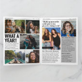 Bestie Custom Birthday Magazine Grußkarte Karte (Innenseite)