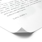 Bestie Definition Print, Personalisierte Geschenke Poster (Ecke)