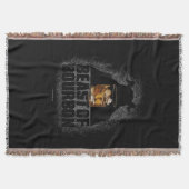 Bestie der Bourbon-Wirbel-Blanket Decke (Vorderseite)