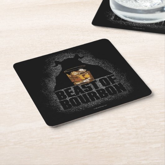 Bestie des Bourbon Square Paper Untersetzer (angewinkelt)