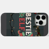 BESTIE ELF Weihnachtsthema Case-Mate iPhone Hülle (Rückseite (Horizontal))