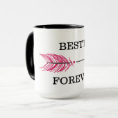 Bestie Forever Tasse (Vorderseite Links)