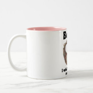 Bestie Ich wünschte, du wohnst nebenan Zweifarbige Tasse