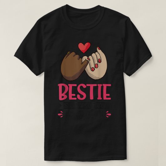 Bestie ist billiger als Behandlung84 T-Shirt (Design vorne)