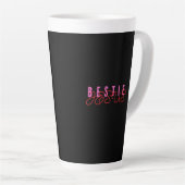 Bestie Jesus Schwarz Milchtasse (Rechte Ecke)