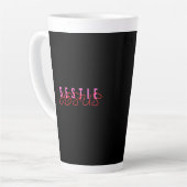 Bestie Jesus Schwarz Milchtasse (Linke Ecke)