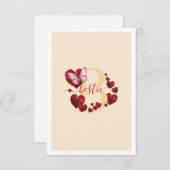 Bestie Mitteilungskarte (Vorne/Hinten)