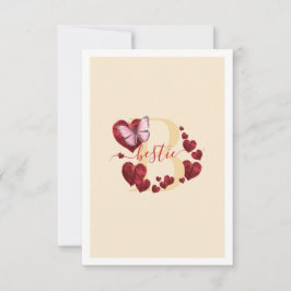 Bestie Mitteilungskarte