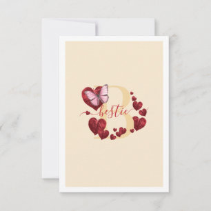 Bestie Mitteilungskarte