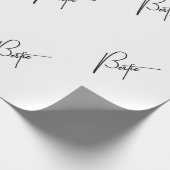 Bestie" Niedlich & Fun Geschenkpapier für Freunde (Ecke)