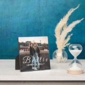 Bestie Photo Collage Plaque – Names & Year Gift Fotoplatte (InSitu)