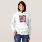 Bestie Pink & White 9 Fotomaterial Hoodie (Vorne ganz)