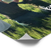 Bestie Squad Personalized Photo BFF Typography Poster (Ecke)