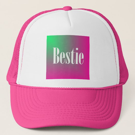Bestie T - Shirt Truckerkappe (Vorderseite)