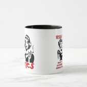 Bestie Tasse Humourous Hausfrau (Zentrum)