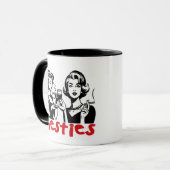 Bestie Tasse Humourous Hausfrau (Vorderseite Links)