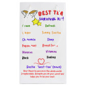 Bestie(Tea) Überlebenskit-Geschenktasche Kleine Geschenktüte (Rückseite)