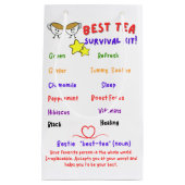 Bestie(Tea) Überlebenskit-Geschenktasche Kleine Geschenktüte (Vorderseite)