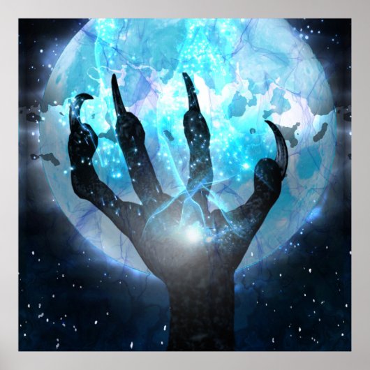 Bestie und Mond Poster (Vorne)