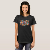 Bestie Vibes Groovy Best Friends BFF Bestie Sweeti T-Shirt (Vorne ganz)