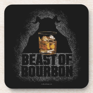 Bestie von Bourbon Getränkeuntersetzer