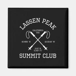 Bestieg Len Peak Summit Club Wanderung USA Wandern Magnet