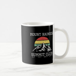 Bestieg Mount Rainier Summit Club Wanderung Washin Kaffeetasse