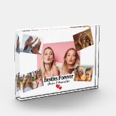 Bestien, BESTE FREUNDIN, 5 maßgeschneiderte Foto, Fotoblock (Links)