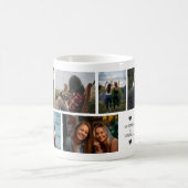 Bestien der besten Freunde 7 FotoCollage Kaffeetasse (Mittel)