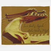 Bestien der Legende Fleecedecke (Vorderseite (Horizontal))