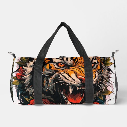 Bestien-Modus1 Duffle Bag (Vorderseite)