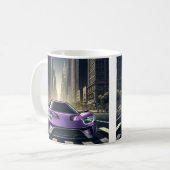 Bestien-Modus Ein / Geschenk für Motorradfahrer Kaffeetasse (Vorderseite Links)