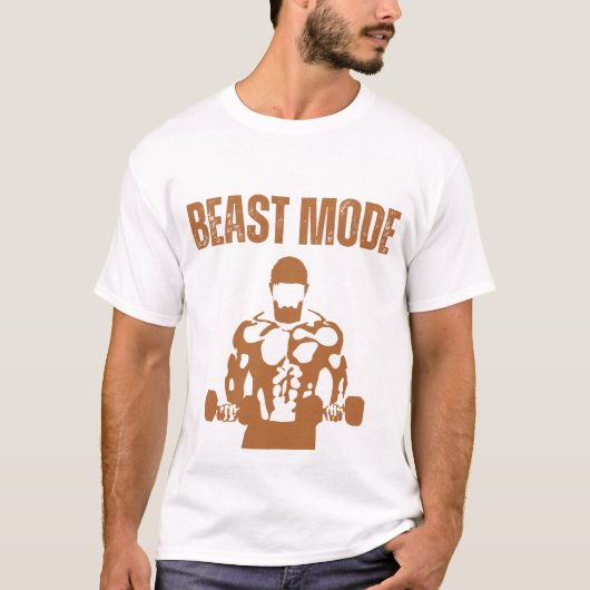 Bestien-Modus T-Shirt (Vorderseite)