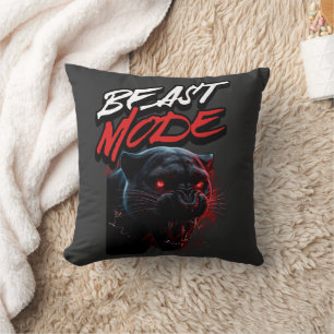 Bestien-Modus Wilder Panther Kissen