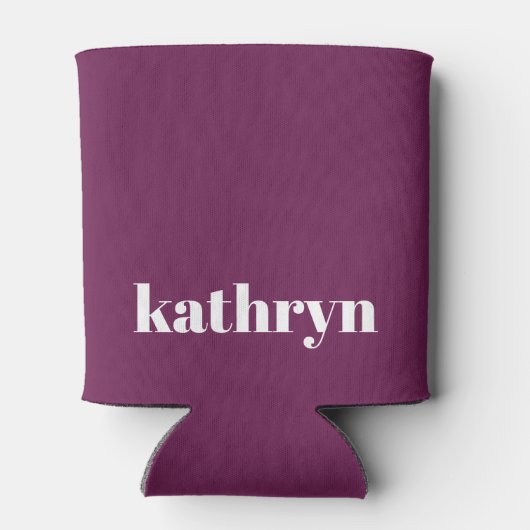 Bestien sind Bestien Personalisiert Dosenkühler (Rückseite)