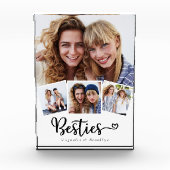 Besties 4 Foto Collage Bester Freund (Vorderseite)