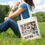 Besties Always & Forever Foto Collage Tote Bag Tragetasche<br><div class="desc">Freunde sind eine der wichtigsten Komponenten eines glücklichen und erfolgreichen Lebens - daher überrascht es nicht, dass Menschen neue und kreative Wege finden, sie zu ehren. Der neueste Trend ist die individuell angepasste Tasche, die es den Leuten erlaubt, ihre Wertschätzung für ihre Lieben auf eine ganz einzigartige Weise zu zeigen....</div>