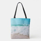 Besties Beach Trip Personalisiertes Ziel Tasche (Rückseite)