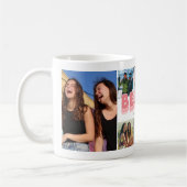 Besties Best Friend Foto Collage Kaffeetasse (Links)