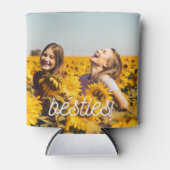 Besties Best Friend Friendship Foto Dosenkühler (Vorderseite)