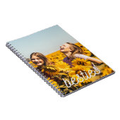 Besties Best Friend Friendship Foto Notizblock (Rechte Seite)