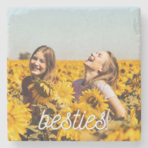 Besties Best Friend Friendship Foto Stone Unterset