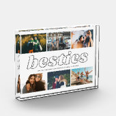 Besties Best Friend Quote Foto Collage (Links)