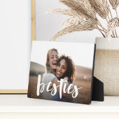 Besties | Best Friend Script Overlay Foto Fotoplatte