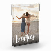 Besties | Best Friend Script Overlay Fotoblock (Links)